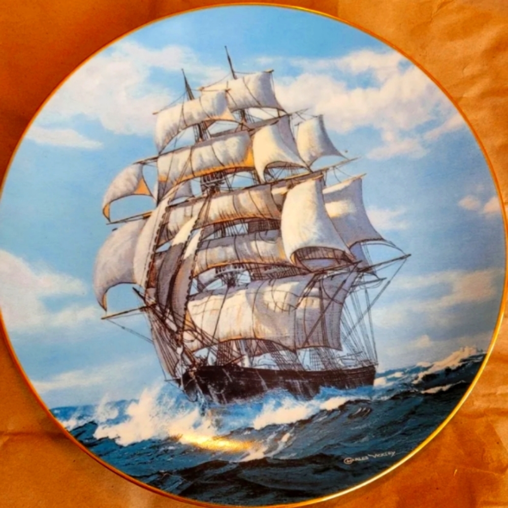The Twilight Under Full Sail Plate 1989